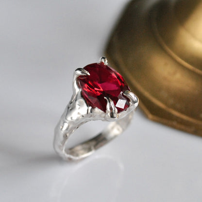 The Baptist - Hephaestus Ruby Ring