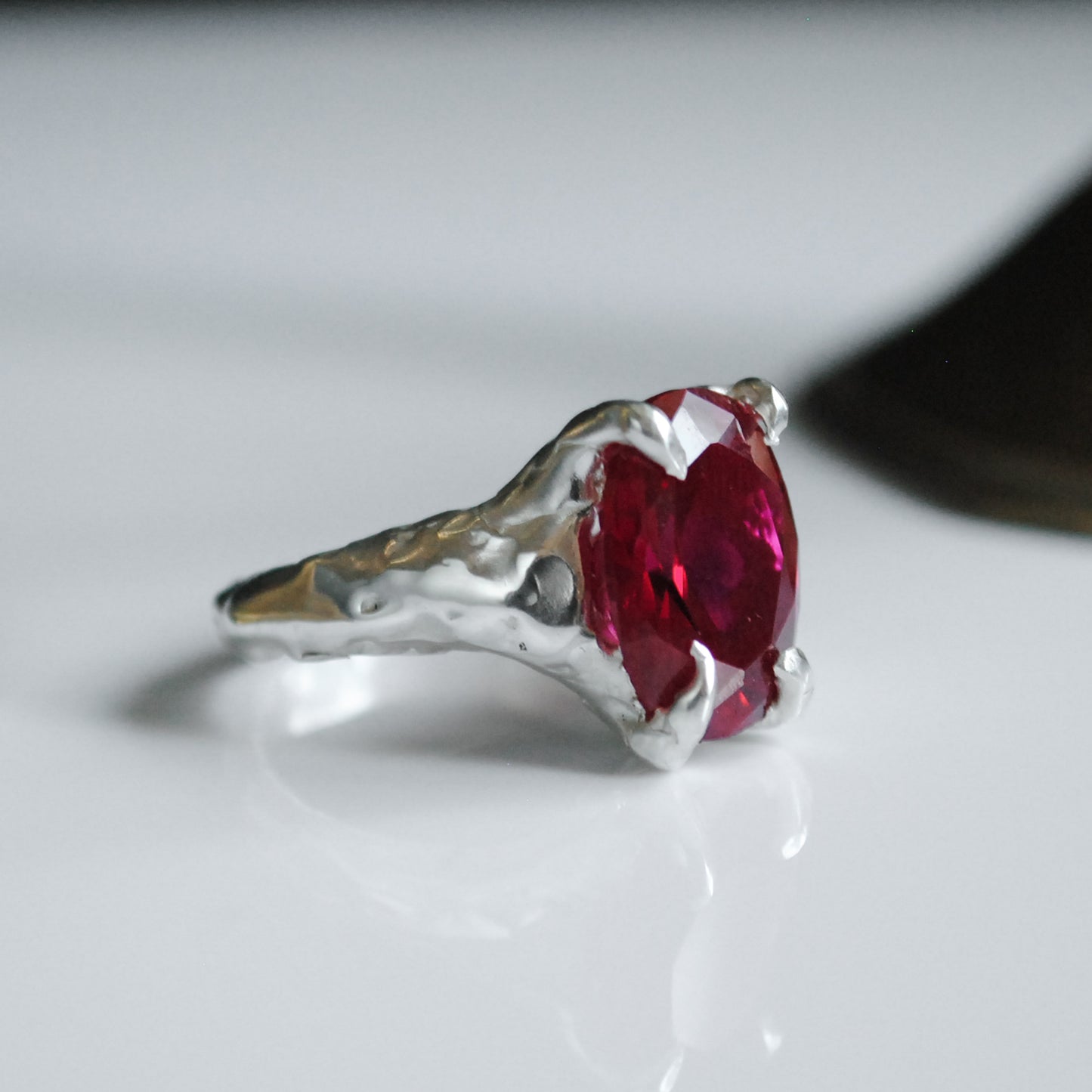 The Baptist - Hephaestus Ruby Ring